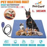 Electric Pet Heat Pad Waterproof Heating Mat for Cat Dog Bed Chew Resistant L V201-W13049071