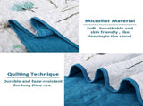 Teal Floral Dream Bedspread Coverlet 3 Piece Set V745-AC080908Q13U