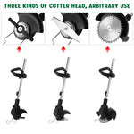 3in1 Cordless Grass Trimmer Grass Lawn Brush Cutter Whipper Snipper with 1 Battery V201-CUT0005BL8AU