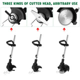 3in1 Cordless Grass Trimmer Grass Lawn Brush Cutter Whipper Snipper with 1 Battery V201-CUT0005BL8AU