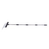 Rake for Leaves 22 Tines 16.3 Inch Wide Steel Wire Garden Rake with 5.2FT Long Handle for Lawn Yard V1294-YM0901-3111260001411