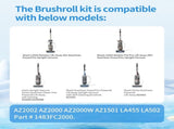 Sot Brushroll Replacement Parts Acessories or Shark Vertex DuoClean Powerin Upright Vacuum AZ2002 V1259-DP01-F-390