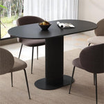 Clara Eclipse Oval Dining Table V264-DNT-415C-BLK-13M