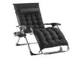 Zero Gravity Chair, 26 inch Zero Gravity Recliner Lounge Chair for Indoor and Outdoor, Adjustable V952-LZLTYHHK26HSB9IHUV0