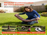 Fake Stone Landscape Edging1190 x 100 x 155mm Lawn Edging Fade-Resistant Brown V952-RZSPZZCCZS0081JN2V0