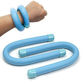 2Pcs 450g Adjustable Wrist Weight Wearable Ankle Weight Wristband Blue V1308-DSZKI-262-1
