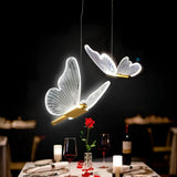 2X Butterfly LED Pendant Lights Nordic Golden Chandelier Lighting for Living Room Bedroom V1192-AZ-W-22896