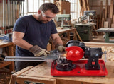 Circular Saw Blade Sharpener, 370W 2890RPM Rotary Angle Mill Grinder Sharpening Machine with 125mm V952-YXJPDMJGMHGDIOUPX001V3