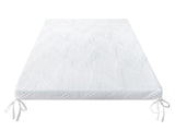 Dreamz Gel Memory Foam Mattress Topper Camping Bed Car Mattress Roll Floor Mat MP1021-WH-T-AU