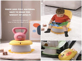 Portable Folding Potty for Toddlers Compact Travel Toilet with Cat Design, Easy to Carry & Clean, V1107-CS-ETCZZDZBQHU