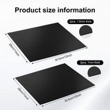 4Pcs Neoprene Rubber Sheet Long Lasting Durability Rubber Sheet Easy to Cut and Customize for DIY V1366-AZ2-W-15026
