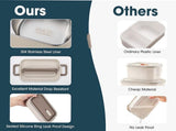4-Layer Leakproof Stackable Stainless Steel Bento Box Lunch Box with Spoon Chopsticks for Adults and V1237-ZY-917-030