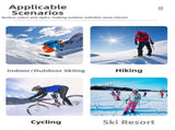 Outdoor sports products ,Winter skiing anti UV card myopia cylindrical double-layer anti fog skiing V1091-SK-0472