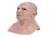 Realistic Bald Head Man Mask Latex Human Face Mask Funny Scary Halloween Costume Cosplay Props V1294-YM0714-3115210174411