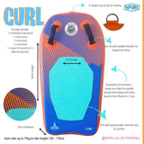 Spire Curl Inflatable Body Board - SP-BB-94 V1032-SP-BB-94