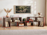 Artiss Modular TV Stand 3 Piece Entertainment Unit Adjustable Bookcase Shelf CTV-DIY-3P-WAL