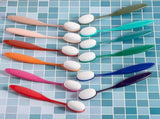 22 Pcs Color Coded Handle Ink Blending Brushes Set Tool Blender for Crafts Card MakingBrush Head V1258-DP02-C-2942