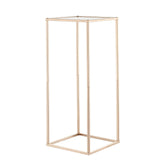 Wedding Flower Stand, 10PCS 60cm Column Flower Stand, Floral Stands with Acrylic Laminate, Gold V952-HLHJLFT10J60VMTKM001V0