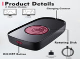 Mouse Mover Device Undetectable with Drive Free USB Cable and 5V1A Adapter, Ultra-Silent Simulates V1369-AZ3-W-00959