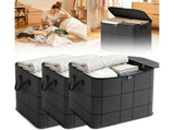 XXL Foldable Storage Bag with Reinforced Handles, 180L Extra Large Capacity Storage Bags, Zippered V1366-AZ2-W-18308