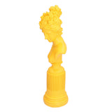 Character Figurine Desktop Craft Ornament Resin Statue for Living Room Office Coffee ShopYellow V1294-YM0901-3115210117912