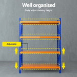 Giantz 2Mx1.5M Warehouse Shelving Garage Rack WR-F-20150-200BO-ABC