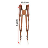 Camera Strap, Camera Straps for Photographers-Leather Dual Camera Strap for Two All styles V1192-AZ-W-14705