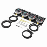 Motorcycle Carburetor Synchronizer Vacuum Gauges Tool Vacuum Gauge Balancer for // Black V1366-AZ2-W-15729