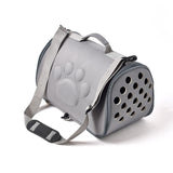 Grey Stylish EVA Pet Carrier Bag - Lightweight Portable & Breathable Travel Crate for Small Dogs & V888-ELOSUNG27537