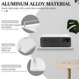 Projector Shelf with Aluminum Alloy Sturdy and Lightweight Floating AV Shelf for Cable Boxes Games V1366-AZ2-W-14824