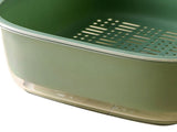 Kitchen Colander Set Double Layer Drain Bowl Strainer Multifunctional Plastic Washing Basket for V1294-YM0901-3118240034211