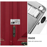 Corrosion-Resistant Indoor Door Lock with Deadbolt for Enhanced Safety V1369-AZ3-W-20770