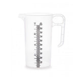 1L Measuring Jug Heavy Duty Clear Plastic Propylene Food Grade BPA 5 Pro-Jug V238-SUPDZ-33054666162256