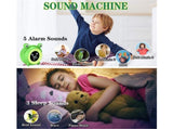 babies babies Sleeping Training LED Night Light Temperature Display Alarm Clock V1263-JX-440