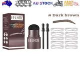 Eyebrow Print Mold Thrush, Lazy Eyebrows Fill Makeup Eyebrow Cake Waterproof Hairline Powder V201-W13194247