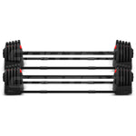 CORTEX Revolock V2 80kg Pair Set Adjustable Steel Dumbbell Barbell All-in-One V420-CSDB-DBRV240-2