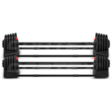 CORTEX Revolock V2 80kg Pair Set Adjustable Steel Dumbbell Barbell All-in-One V420-CSDB-DBRV240-2