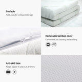 Giselle Bedding Memory Foam Mattress Topper Cool Gel 5cm King Single MATTRESS-TOP-C-GEL-5-KS