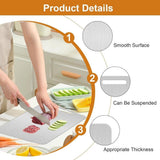 Titanium Double-Sided Cutting Board BPA-Free, 34x23 cm V1188-MS-325-0337