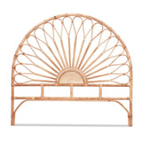Artiss Bed Headboard Double Bedhead Rattan - MARI Pine BED-HEAD-C-MARI-D-WD