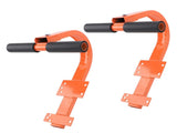 2Pack Ladder Stabilizer Roof Hook with Wheels Steel Strong Grip Easy Install Portable Ladder V1294-YM0901-3114230168811