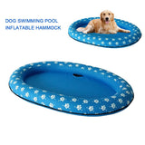 Dog Swimming Pool Floating Boat Pet Toy Inflatable Pet Floating Raft for Outdoor Water Games V1294-YM0717-10014068