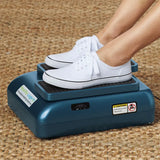 Legs Seated Walking Machine Leg Trainer Device Fitness Healthy Blue Exerciser Massager V891-ZY-HLSWMB-X1
