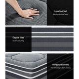 Giselle Mattress 35cm Hybrid Pocket Spring Euro Top Queen MATTRESS-FE35-Q