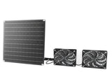 Solar Exhaust Fan IPX7 Waterproof Monocrystalline 15W 12V Solar Panel Ventilation Fan for Chicken V1294-YM0901-3111240173711