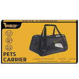 Pet Carrier Transport Bag, Black - Safe and Comfortable for Pets V1237-ZY-506-0387
