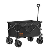 VEVOR Collapsible Folding, 220 L Beach Cart with All-Terrain Wheels, Heavy Duty Folding V952-ZDHYBXSSTCHSUI4Z5V0