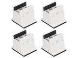 4pcs Adjustable Furniture Risers with Screw Clamp Rubber Bed Couch Risers for Heavy Duty Furniture V1294-YM0626-3117220279311