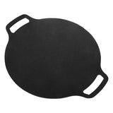 Round Korean BBQ Grill Pan with 6-Layer Non-Stick Aluminum Alloy Surface for Indoor Cooking, Camping V1189-LC-HW-00675