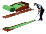 Golf Putting Mat with 2-Hole Training Design V1142-LP601099771300146